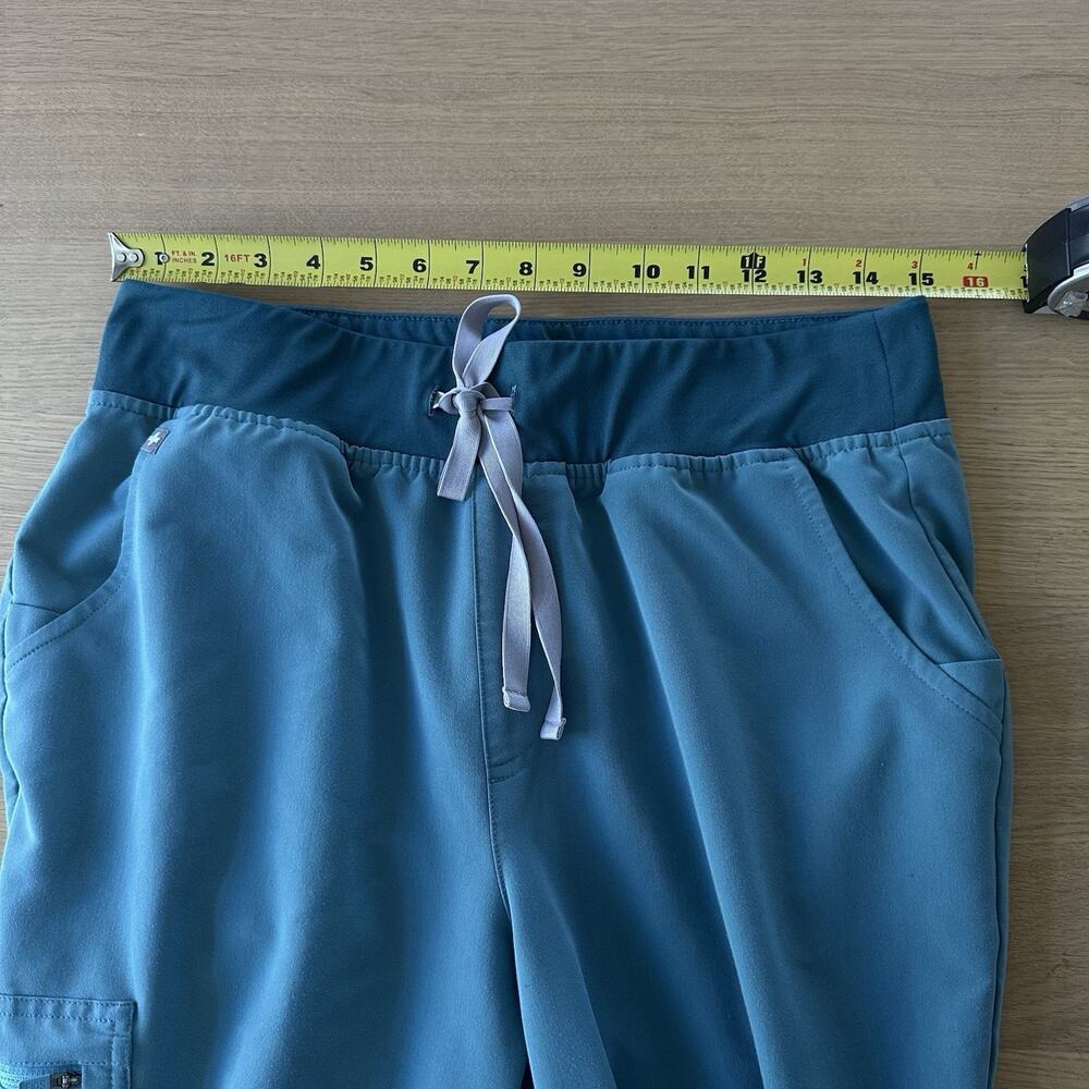 FIGS Zamora Joggers Hydrogreen Technical Scrub Pants Sz L Petite Medical Nurse - Picture 16 of 16